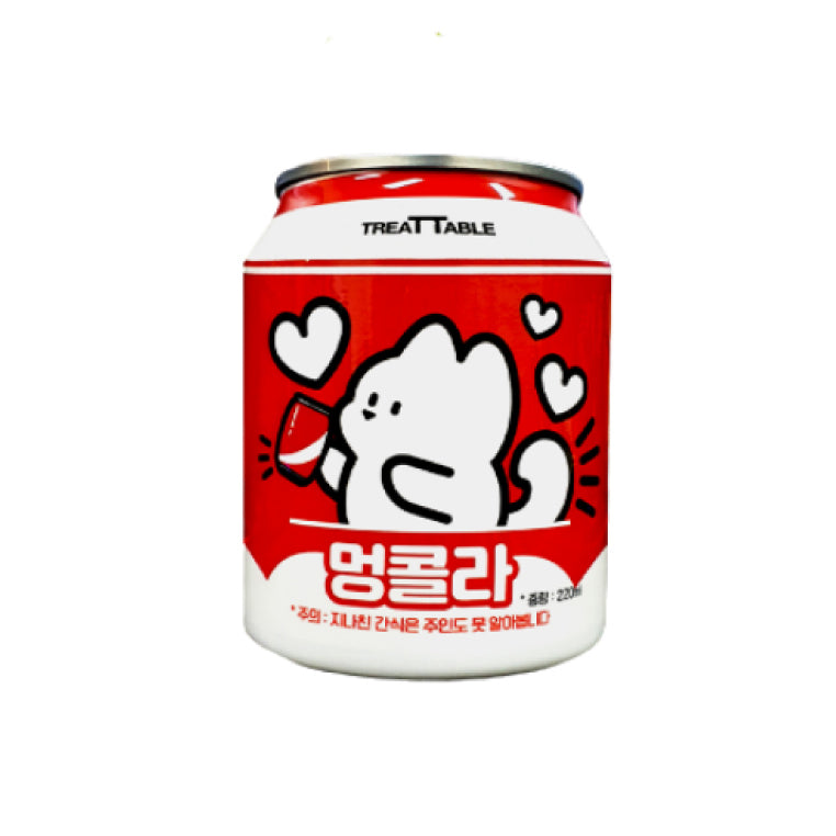 Treattable Korean Pet Canned Drinks - 220ml (Mung Coke)