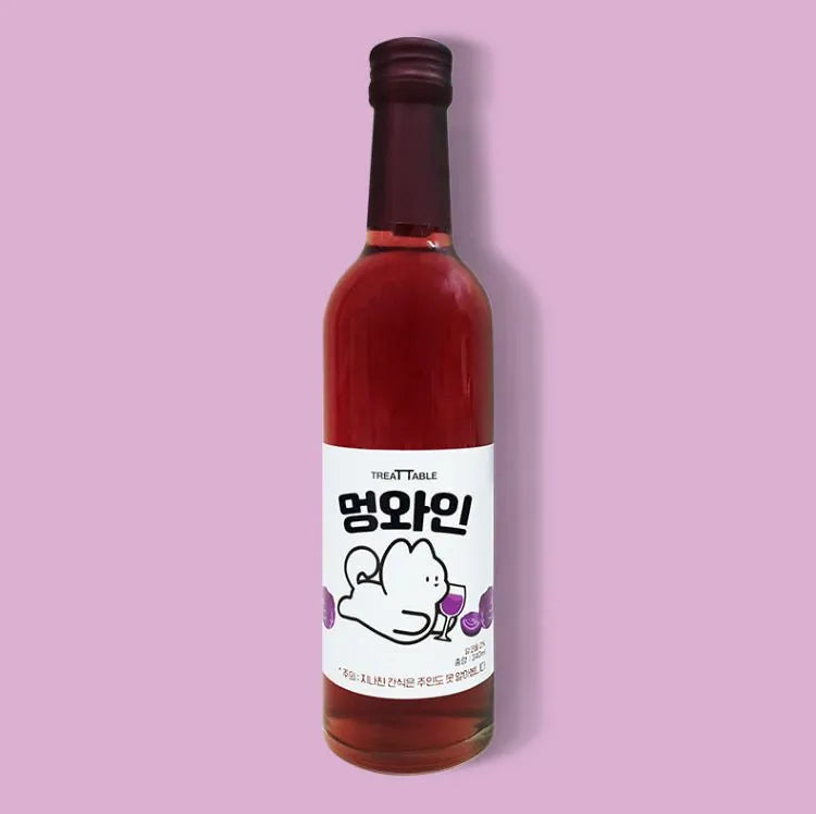 Treattable Korean Pet Wine Drinks - 340ml (Mung Wine)