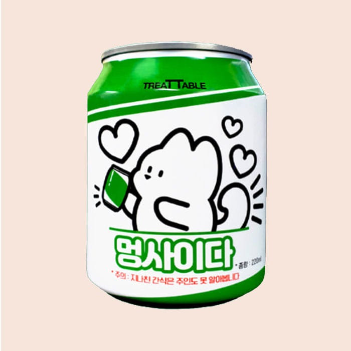 Treattable Korean Pet Canned Drinks - 220ml (Mung Sprite)