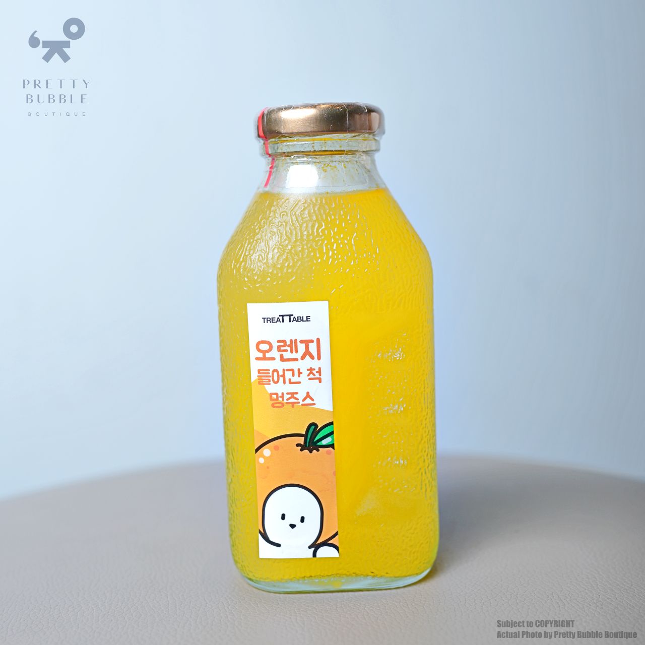 Treattable Korean Pet Juice Drinks - 250ml (Mung Orange)