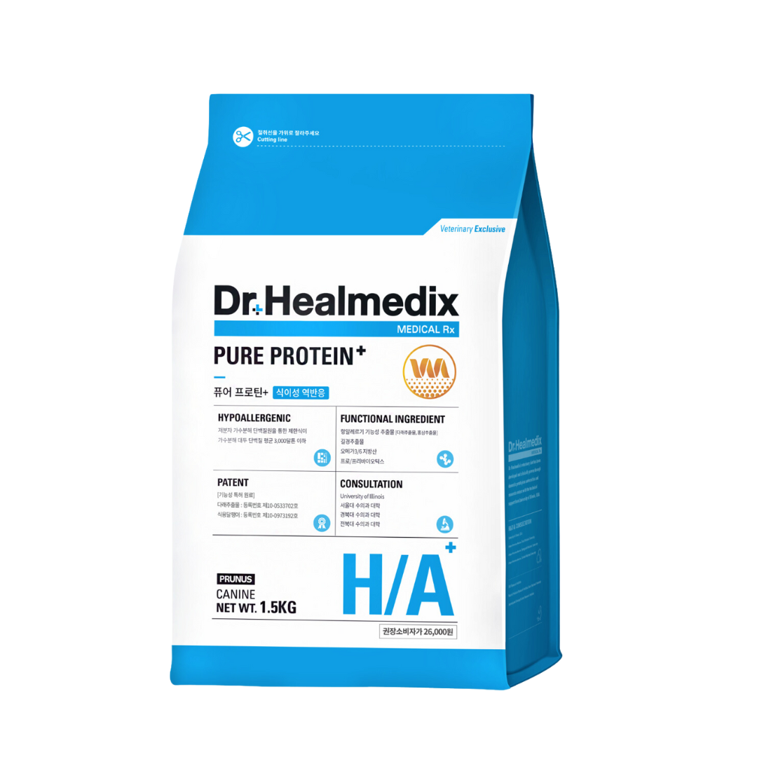 Dr. Healmedix H/A+ Pure Protein Dog Food (Adverse Reaction to diet) - 1.5kg