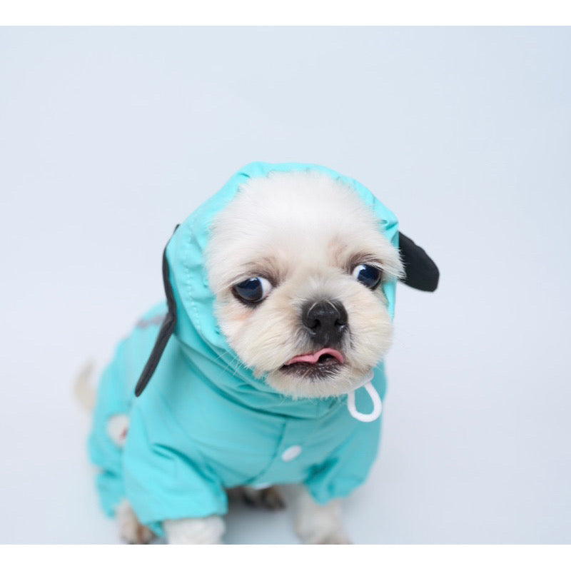 Parisdog Peanuts Raincoat / Rain Wear for Pet Dogs