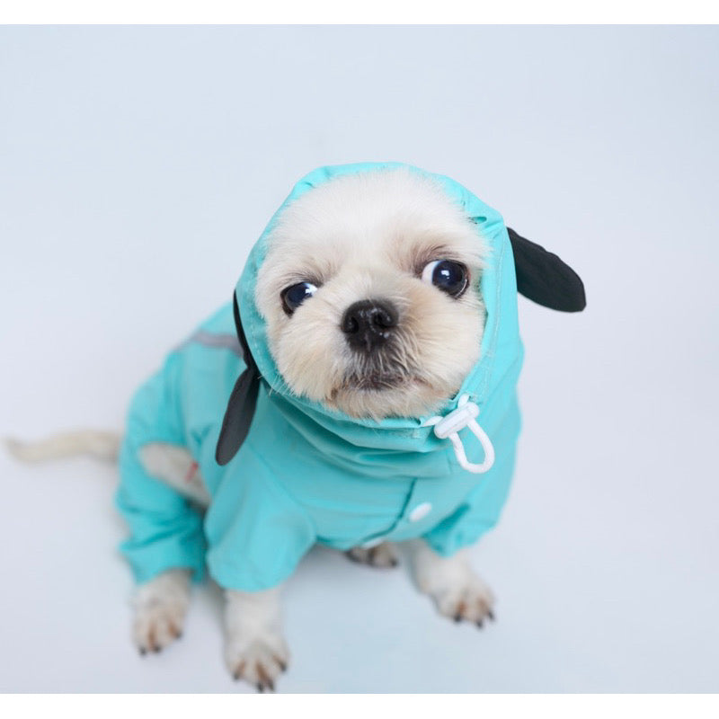 Parisdog Peanuts Raincoat / Rain Wear for Pet Dogs