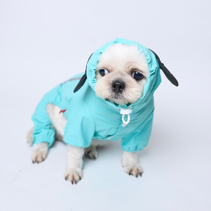 Parisdog Peanuts Raincoat / Rain Wear for Pet Dogs