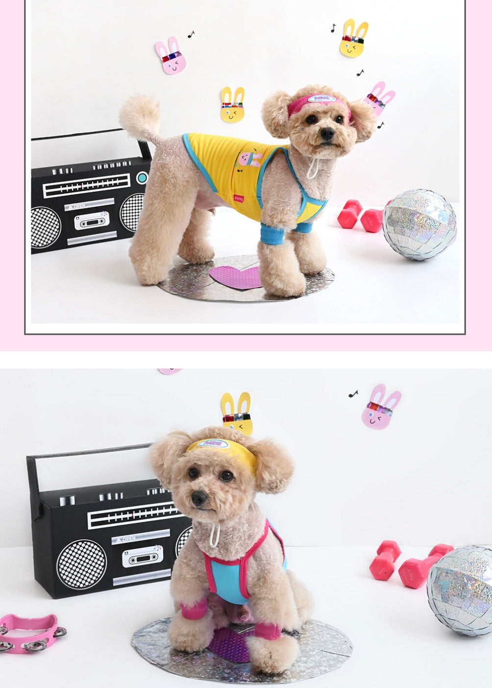Parisdog Aerobic Cool Tee Set