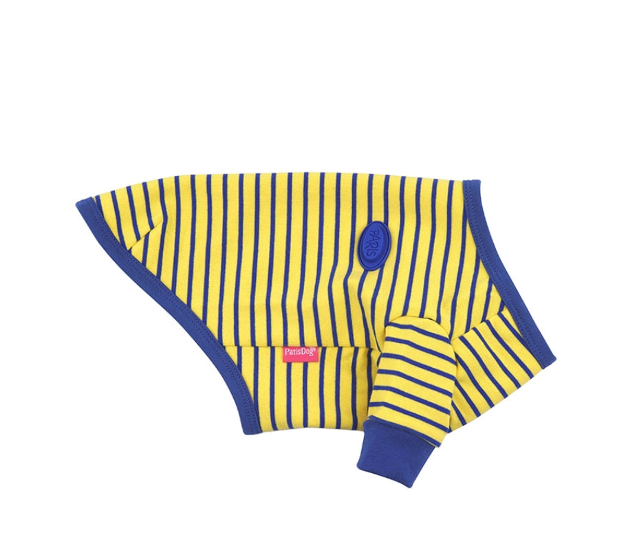 Parisdog Embo Logo Stripe T-shirt