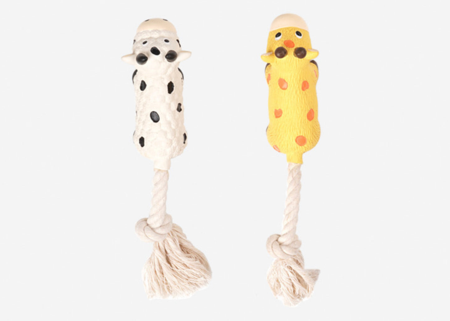 Parisdog Animal Rope Latex Toy
