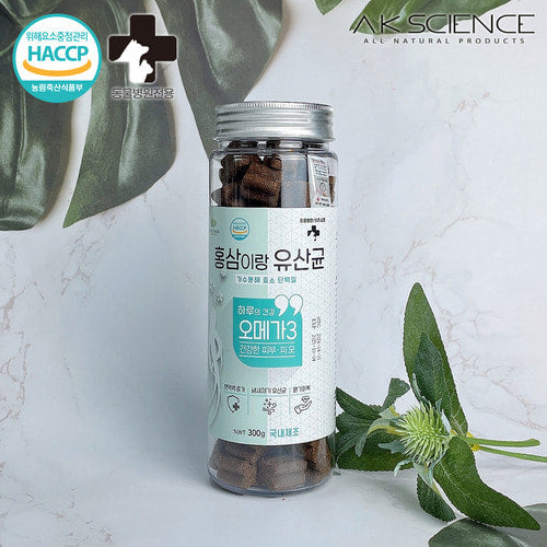 AKSCIENCE Red Ginseng & Lactobacillus Treats