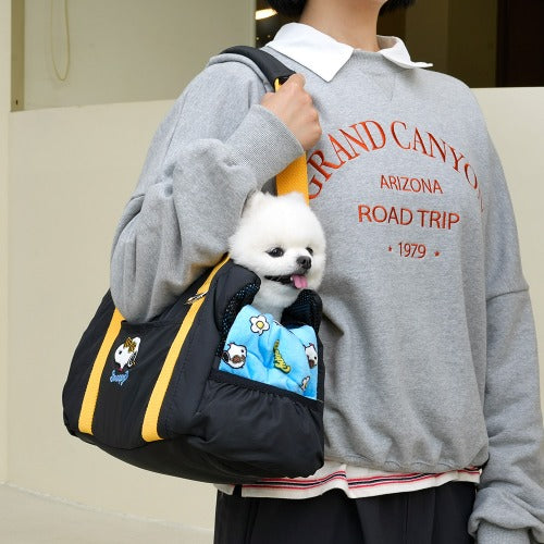 Parisdog Peanuts Groovy Padded Sling Bag