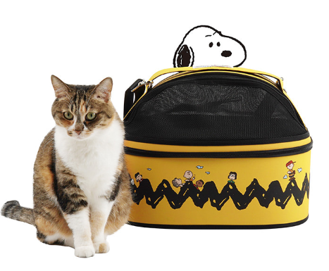 Parisdog Peanuts Baseball Circle Dome Carrier