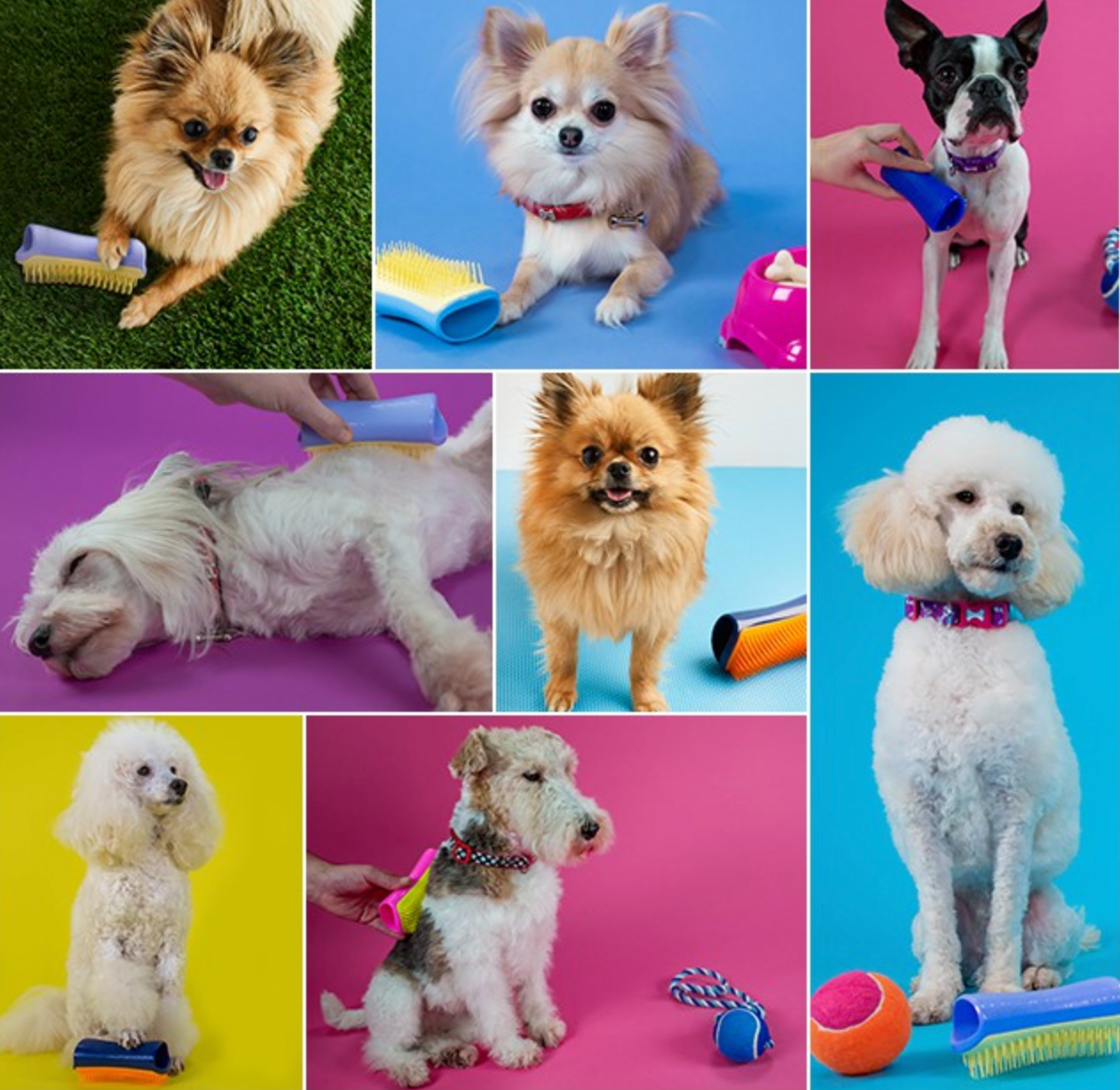 PET TEEZER Detangling Grooming Brush