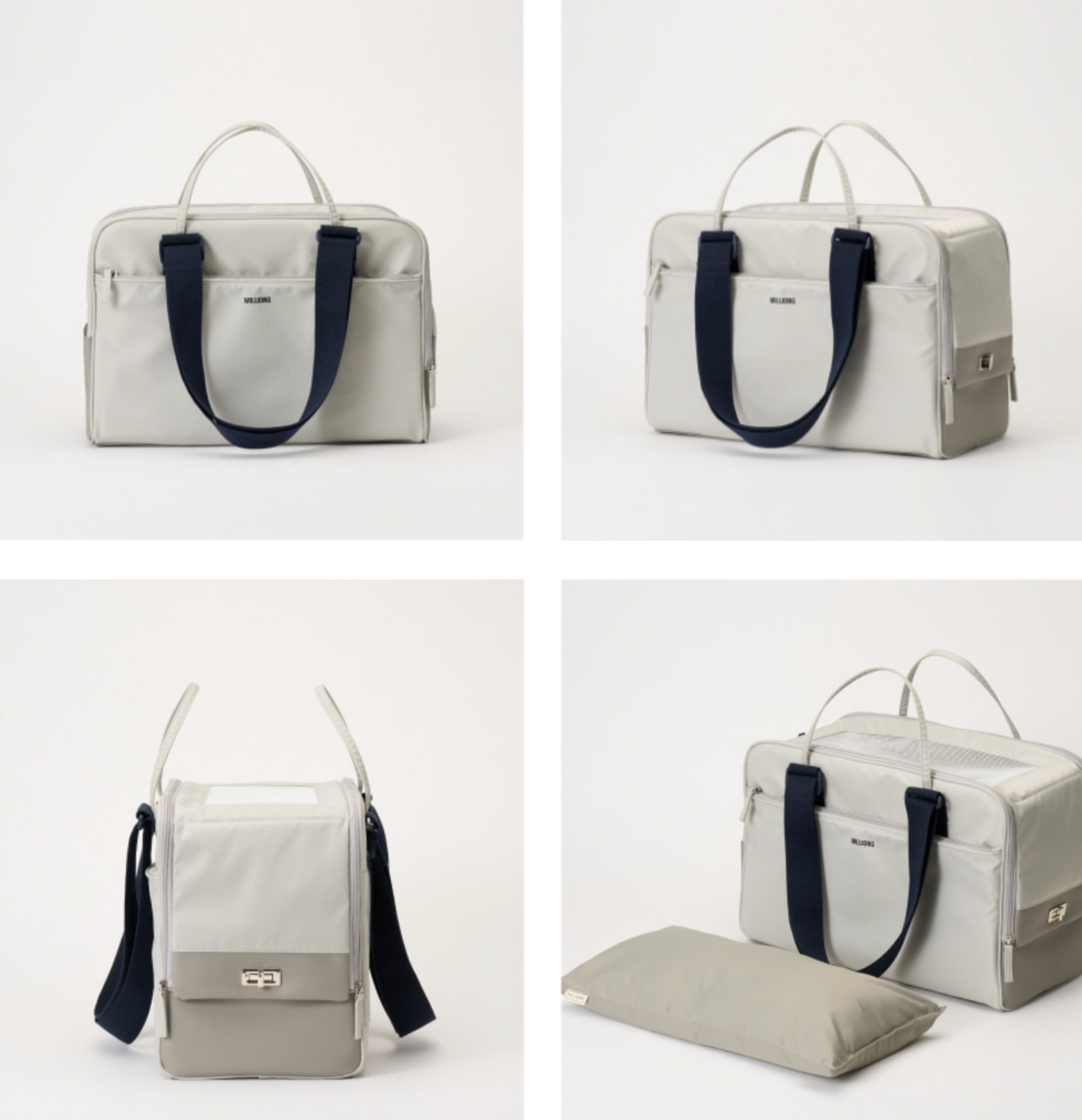 Milliong One Mile Bag (Gray Navy)