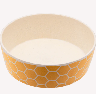 Beco Pets Bamboo Food & Water Bowl