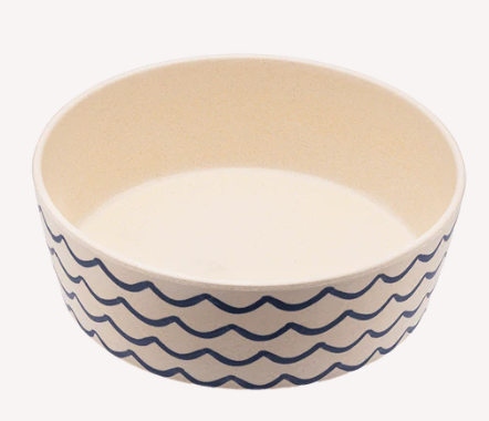 Beco Pets Bamboo Food & Water Bowl