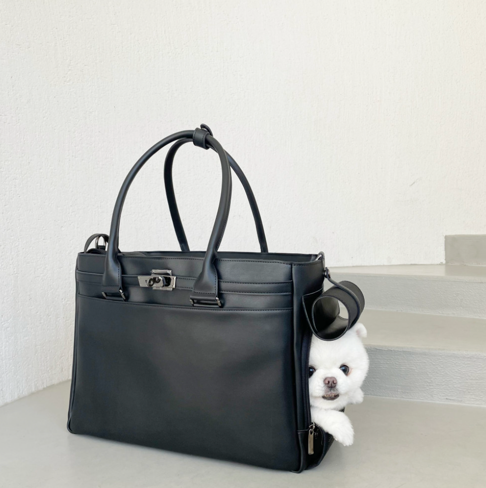 Meloni Leather Bag (Black)