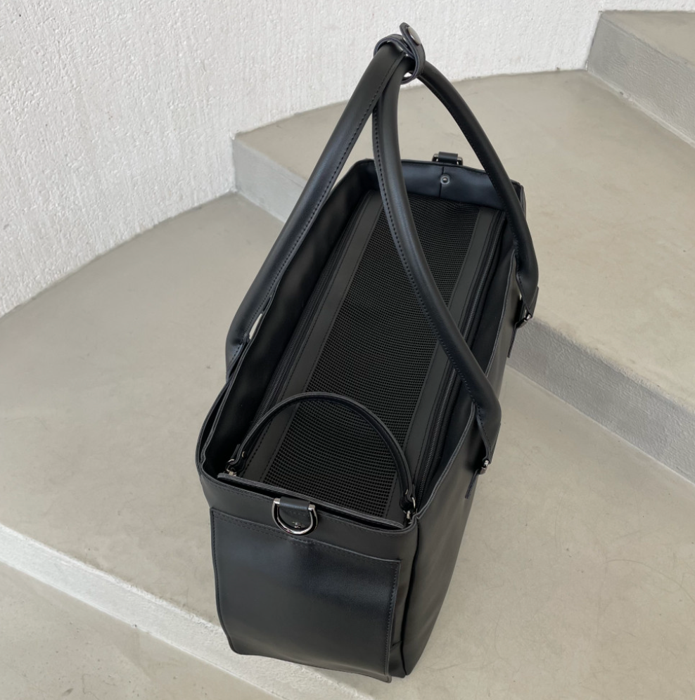 Meloni Leather Bag (Black)