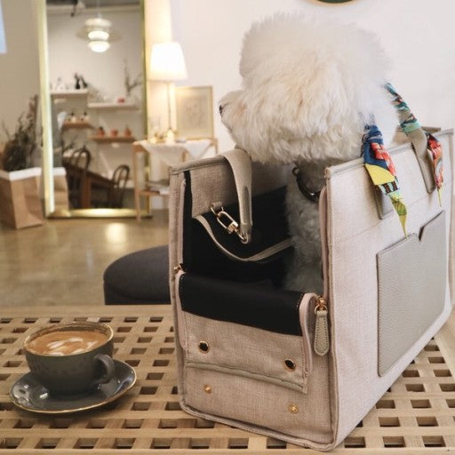 Milliong Belle Tote Bag (Light Beige)