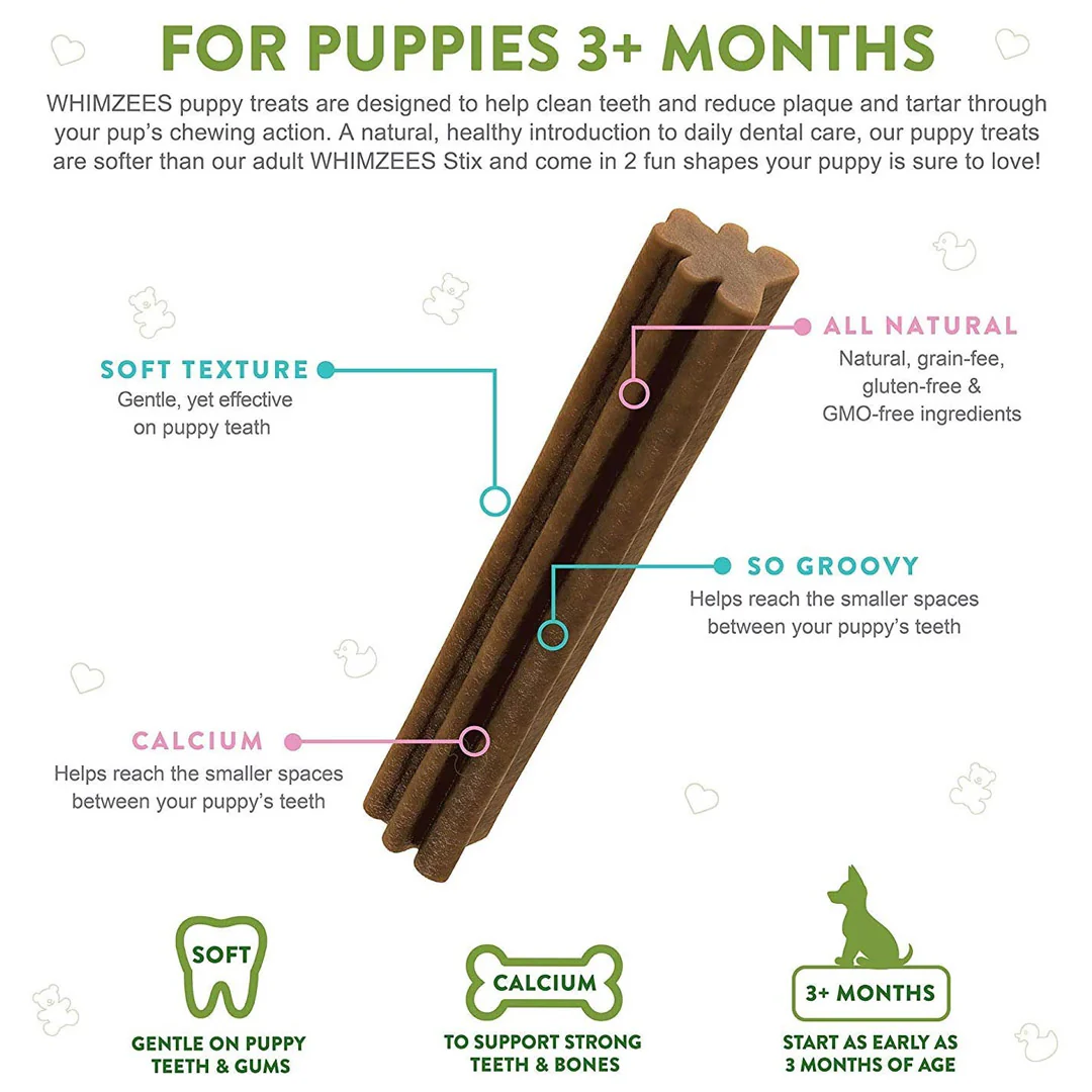Whimzees Daily Dental Treats Puppy - 210g