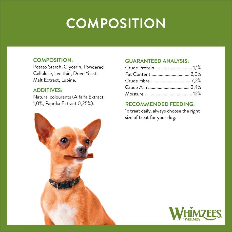 Whimzees Daily Dental Treats Stix - 420g