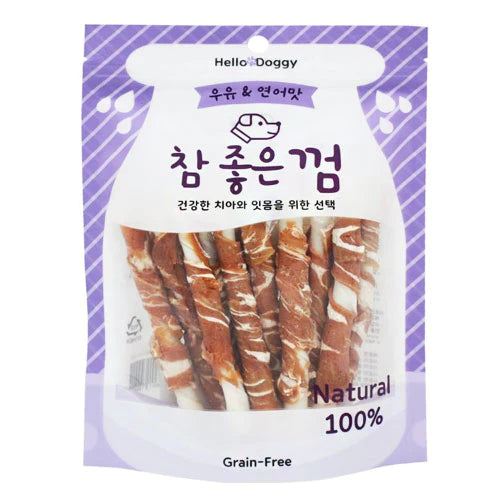 Hello Doggy Salmon Milk Gum