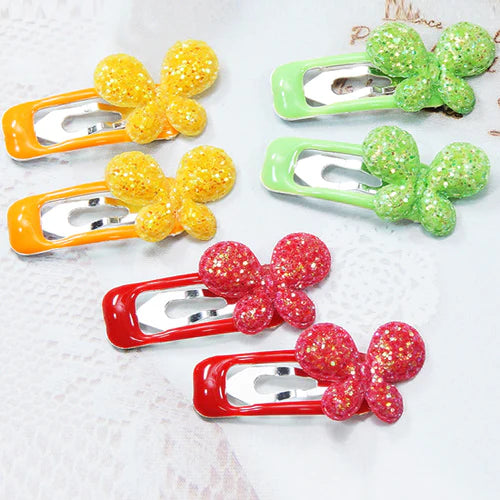 Butterfly Glitter Hair Clip (Pair)