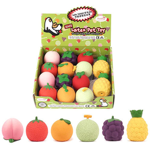 Parisdog Fruit Latex Toy