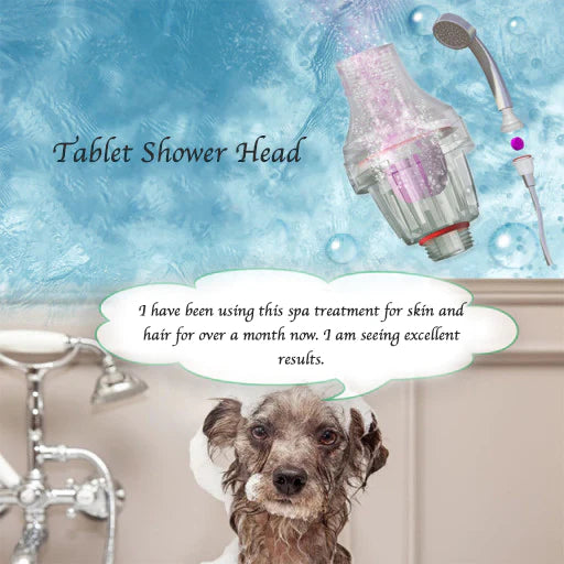 Enervis Carbonated Spa Tablet / Bath Bomb Shower Head