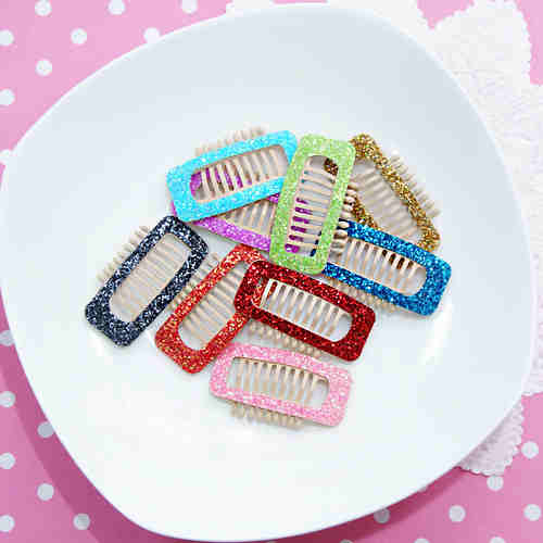 Moonpet Glitter Comb Hair Clip (Large)