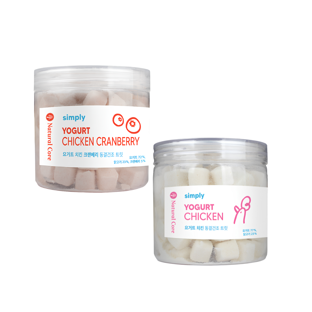 Natural Core Simply Yogurt Treats - 60g for dogs & cats