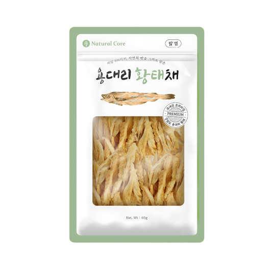 Natural Core Yongdaeri Dried Pollack Strip - 40g