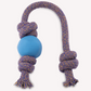 Beco Pets Natural Rubber Ball on Rope