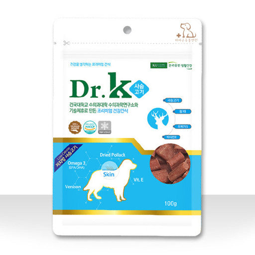 DR K Deer Meat Nutritional Treats (SKIN)