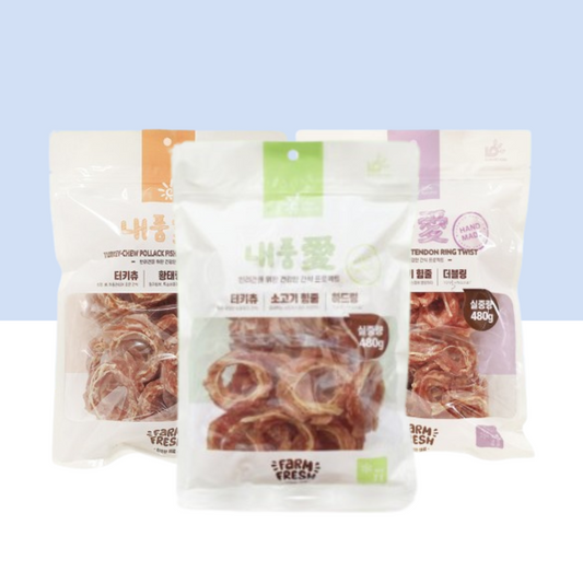 Farm Fresh Turkey Chew Tendon Ring - 480g