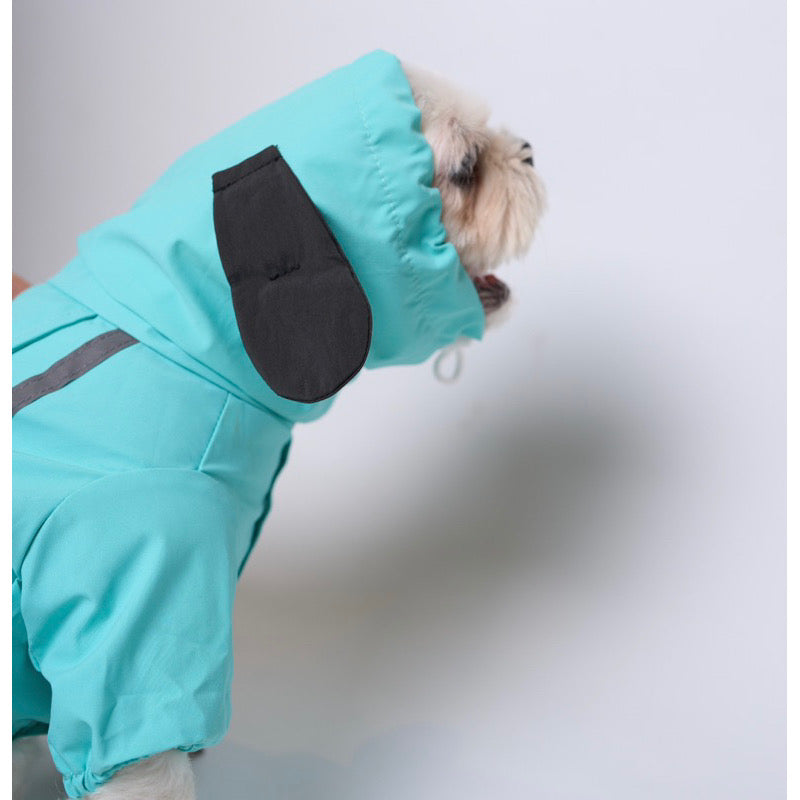 Parisdog Peanuts Raincoat / Rain Wear for Pet Dogs