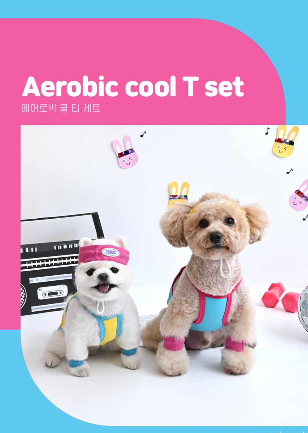 ParisDog Aerobic Cool Tee Set