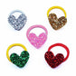 Moonpet Mini Glitter Heart Hair Tie