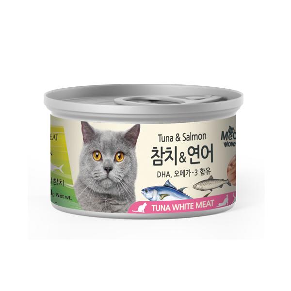 Meo Wow White Tuna Cat Can Food