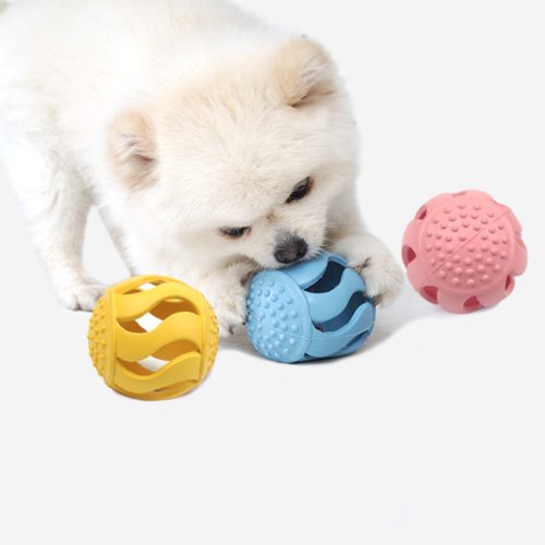 Parisdog Sport Ball Snack Playing Rubber Ball