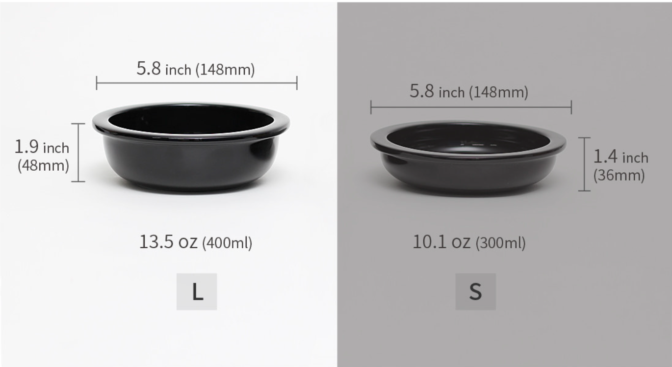 Procyon Ceramic Bowl Black