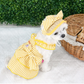 ParisDog Butter Stripe Frill Dress Set