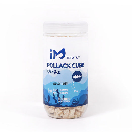 IM Treats Freeze Dried Treats (Pollack Cube) - 75g