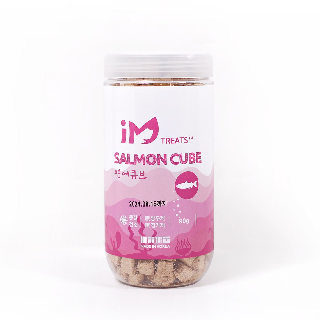 IM Treats Freeze Dried Salmon Cube - 90g