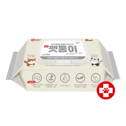 Pet Morning All Body Tissue Wipes 70P