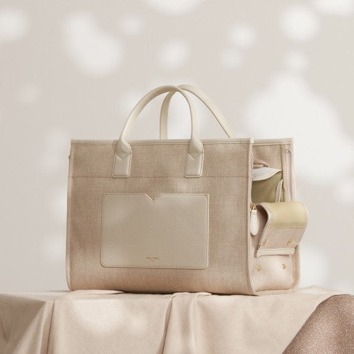 Milliong Belle Tote Bag (Light Beige)