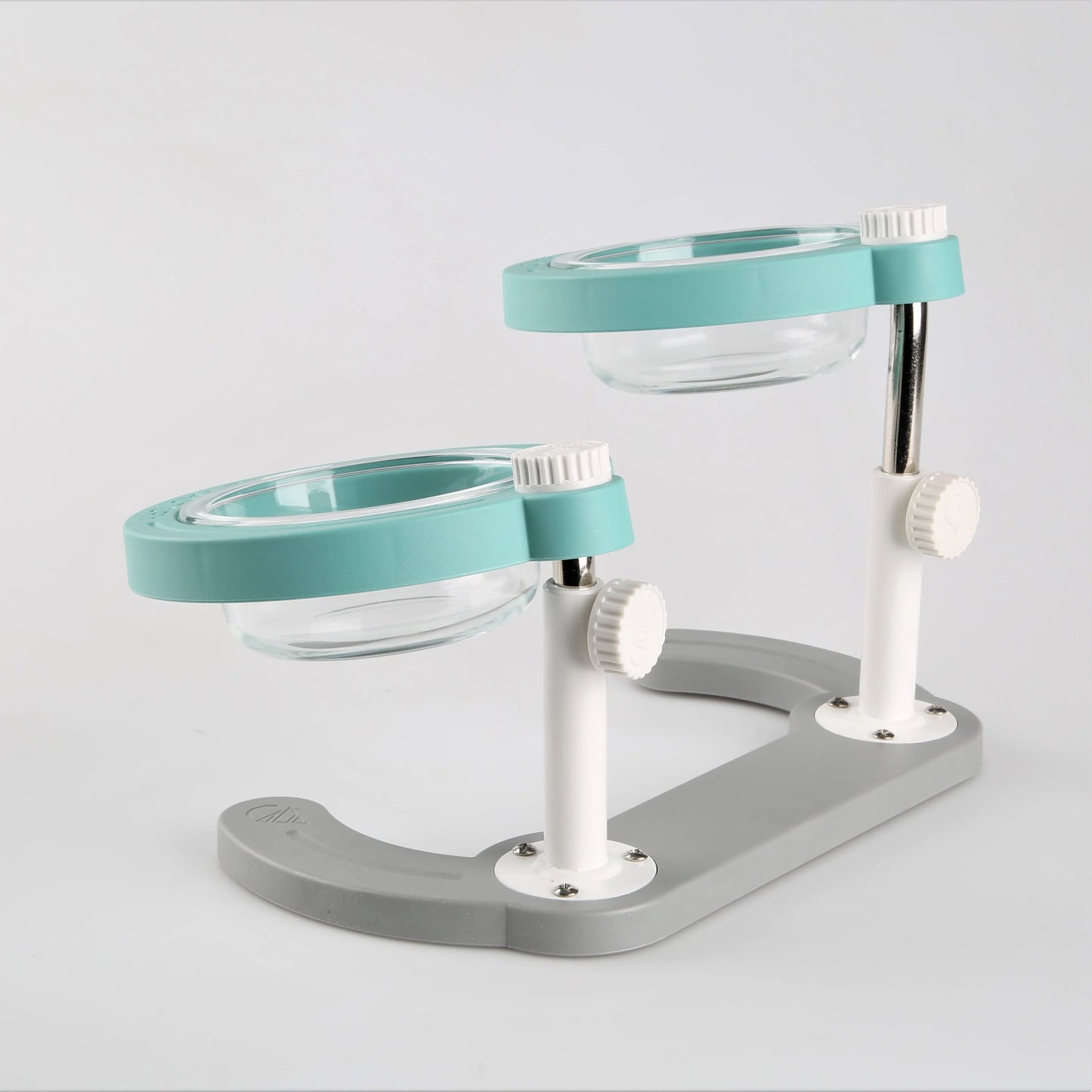 Little Factory Elevated Feeding Station (Double Tempered Bowl)