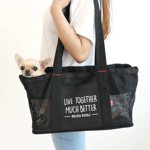 Parisdog Black Shoulder Bag