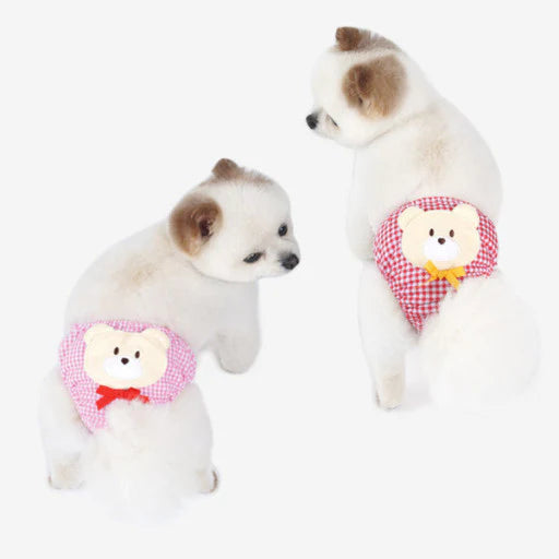 Paris Dog Bear Cotton Reusable Washable Panty