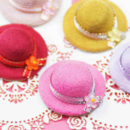 Mini Hat Comb Hair Clip
